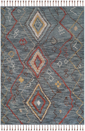 Safavieh Nahla Hand Knotted  Rug Denim LRL7544A-9