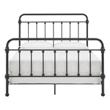 Homelegance By Top-Line Taylin Graceful Lines Victorian Metal Bed Black Metal