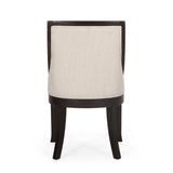 Christopher Knight Home® - Noble House - Thurber Contemporary Upholstered Birch Wood Dining Chairs - Set of 2