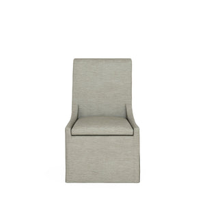 A.R.T. Furniture Stockyard Upholstered Side Chair - Smoked Ash Finish, Transitional Style With Elegant Fabric Design White Ash Solids,Foam,Fabric 284206-2303