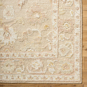Leros LRS-2300 9' x 12' Handmade Rug LRS2300-912  Pearl, Natural, Khaki, Ash Surya