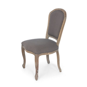 Park Hill Grey Stripe Dining Chair EFS00461