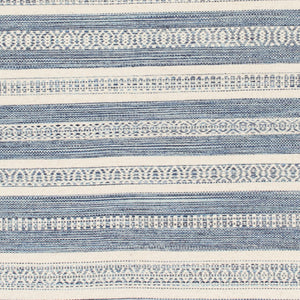Surya Lawry 2' X 3' Handmade Wool Rug - Rustic Charm For Cozy Spaces, Durable & Easy Care, India Crafted Blue Wool Lry7001-23