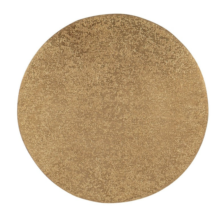 Hooker Furniture Melange Audra Round Accent Table With Mango Wood Top & Textured Brass-Foil Finish, Iron Base 628-50015-15