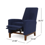 Christopher Knight Home® - Noble House - Kalstrom Contemporary Fabric Upholstered Pushback Recliner