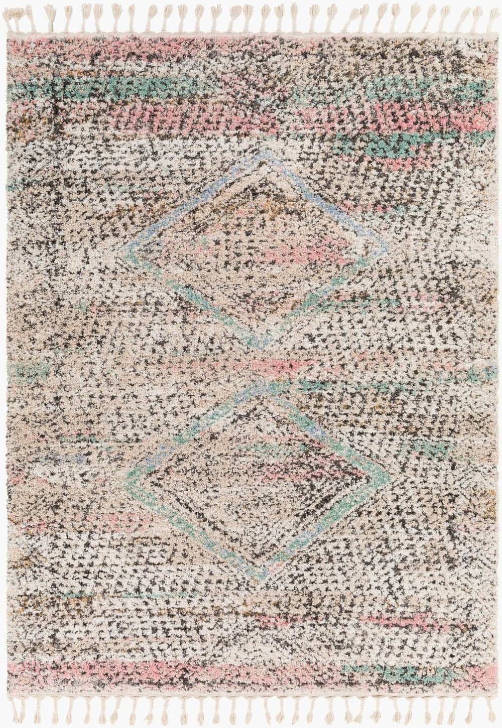 Livabliss Lisbon Bohemian Medallion Area Rug Turkish Woven Polyester Pile for Living Room LSB2304-9212