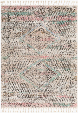 Livabliss Lisbon Bohemian Medallion Area Rug Turkish Woven Polyester Pile for Living Room LSB2304-9212