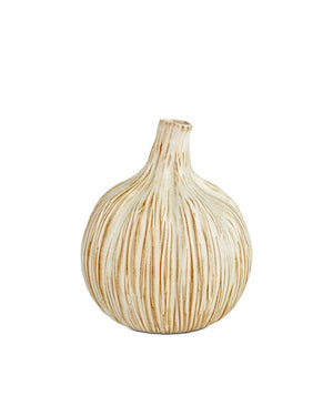 White Garlic Bulb