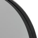 Bernhardt Tribeca Round Mirror Black Metal 333335