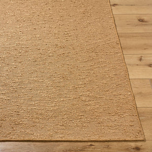 Livabliss Lush Handwoven Polyester Shag Rug Soft Artisan Accent for Entryway Bathroom or Bedroom Sandstone 9' x 12' LSH2301-912