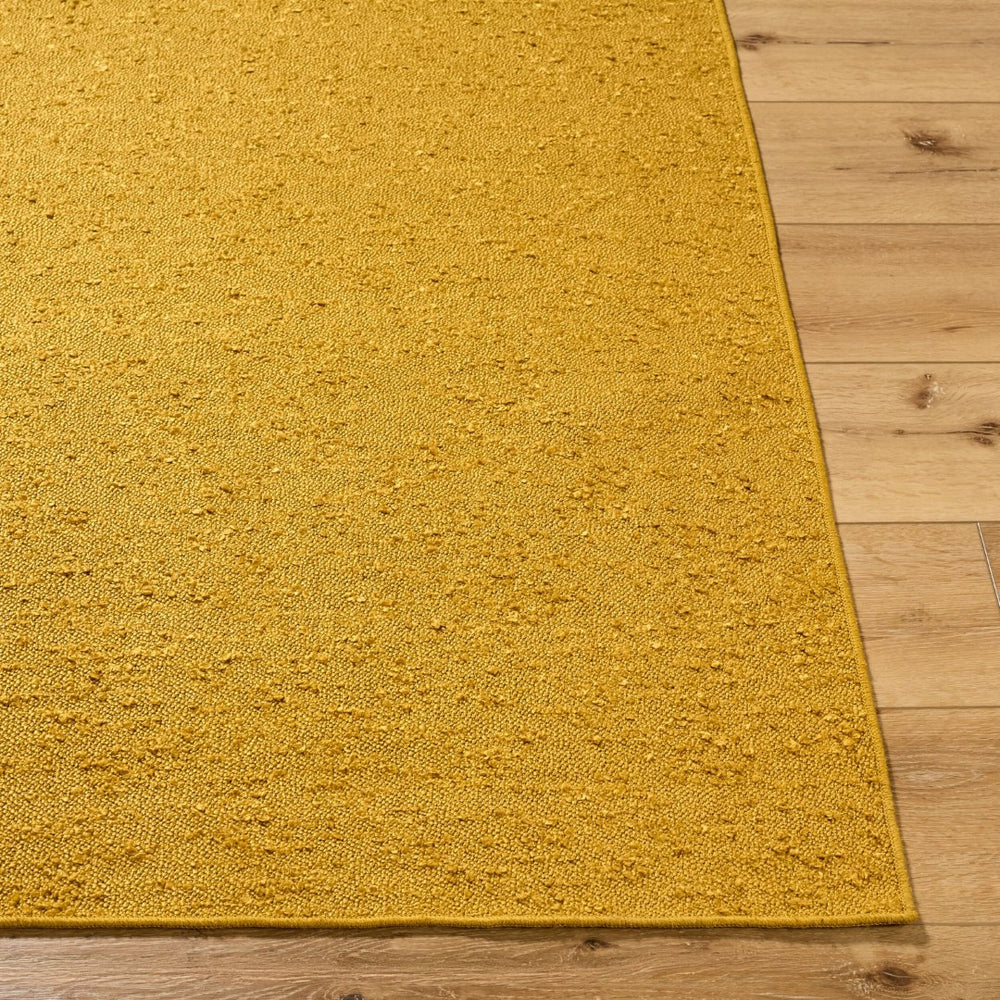 Livabliss Lush Hand Woven Polyester Flat Weave Accent Rug for Entryway Bath or Bedside Goldenrod' 9' x 12' LSH2303-912
