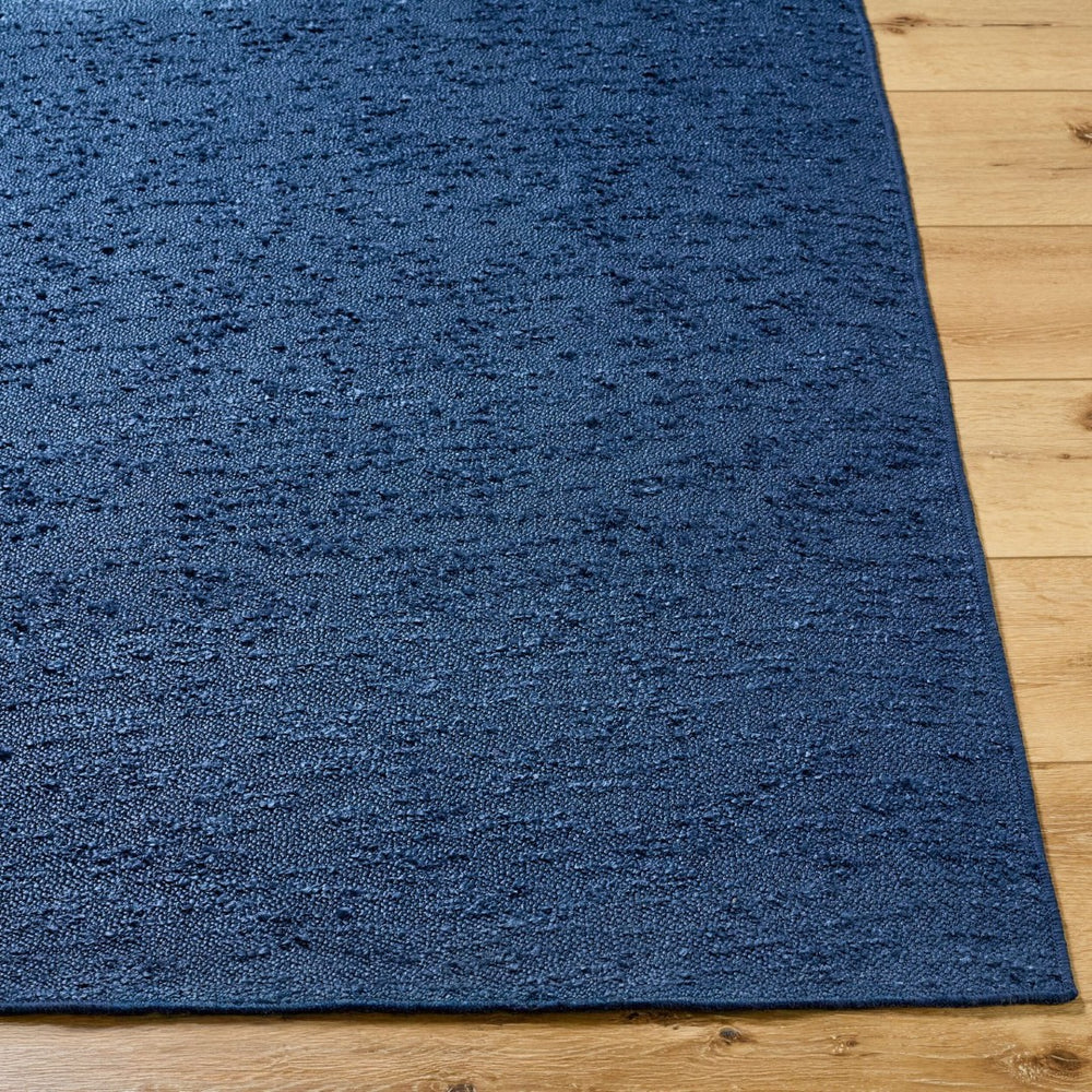 Livabliss Lush Handwoven Polyester Shag Accent Rug Soft Low Profile for Entryway or Bath Indigo, Midnigh 9' x 12' LSH2304-912