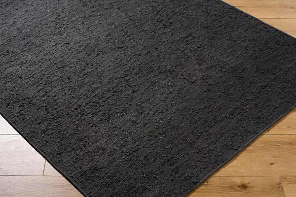 Livabliss Lush Hand-woven Polyester Shag Accent Rug Soft Low Profile for Entryways and Baths Charcoal 27" x 45" LSH2306-2745