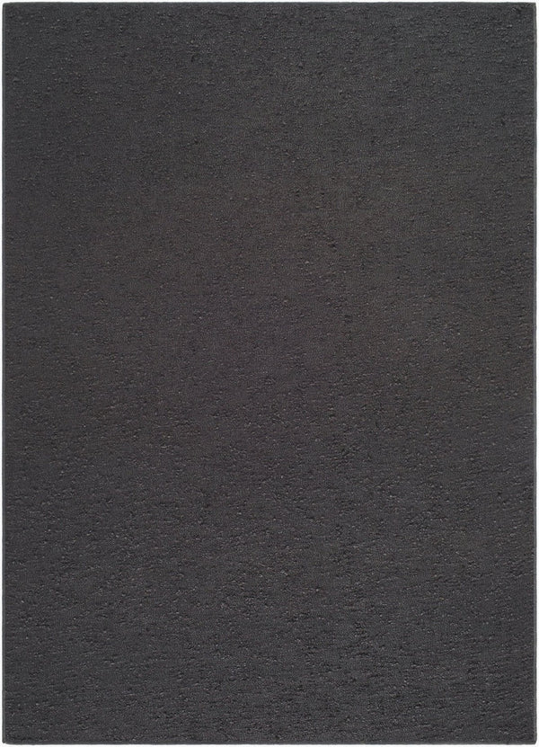 Livabliss Lush Hand-woven Polyester Shag Accent Rug Soft Low Profile for Entryways and Baths Charcoal 27" x 45" LSH2306-2745