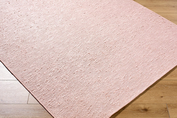 Livabliss Lush Handwoven Polyester Shag Accent Rug for Entryway Bathroom or Bedside Decor Blush Pink' 27" x 45" LSH2309-2745