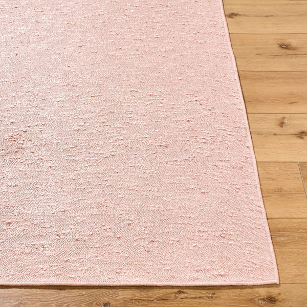 Livabliss Lush Handwoven Polyester Shag Accent Rug for Entryway Bathroom or Bedside Decor Blush Pink' 27" x 45" LSH2309-2745
