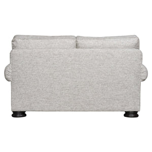 Bernhardt Bernhardt Foster Loveseat — Traditional Rolled Arms, Nailhead Trim, Plush Cushions, 4 Pillows, Made-To-Order B5175A