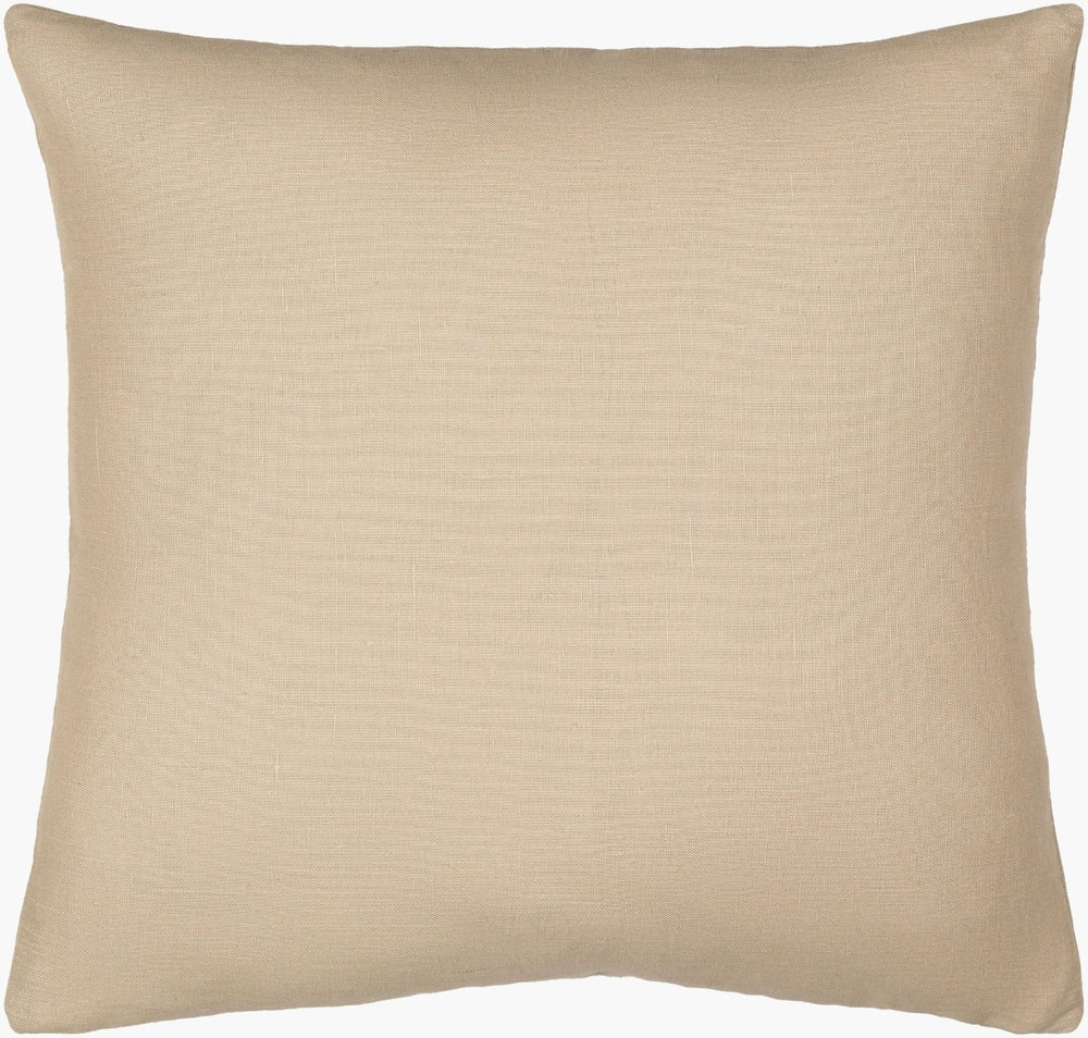Livabliss Linen Solid Woven Square Accent Pillow Soft Farmhouse Layering Piece for Sofa or Bed LSL004-2020P