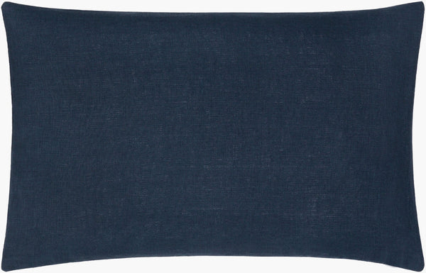 Livabliss Linen Woven Lumbar Pillow Cover Handcrafted Solid Neutral Accent for Sofa or Bed LSL005-1320
