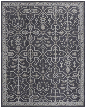 Feizy Rugs Fallon Hand-tufted Wool Rug - Rustic Tranquility With Calming Hues And Stylish Appeal For Your Home Blue,Gray Wool Fln8839fblu000p00