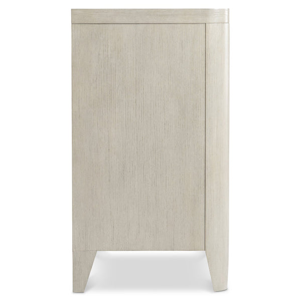Bernhardt Bernhardt Cornelia Buffet With Acanthus Metal Frieze, Nebbia Ash & Glazed Stainless Steel Accents 331132