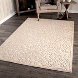 Orian Rugs Boucle Biscay Machine Woven Polypropylene Cottage/Country Area Rug Driftwood Polypropylene