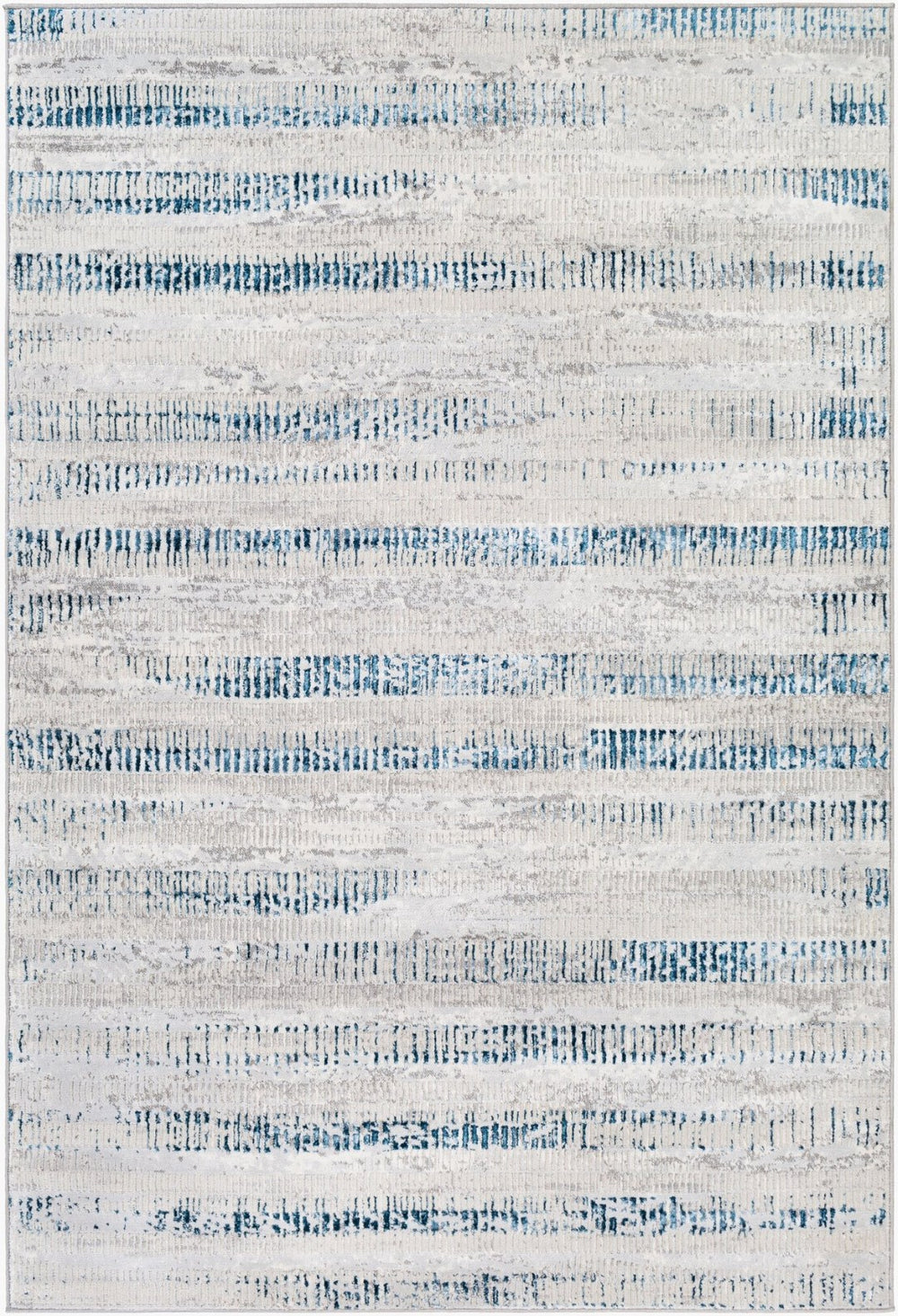Livabliss Lustro Geometric Area Rug Turkish Woven Polypropylene Blend for Modern Living Spaces Dark Blue, Ligh 8'10" x 12' LSR2309-912