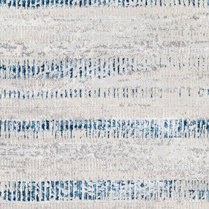 Livabliss Lustro Geometric Area Rug Turkish Woven Polypropylene Blend for Modern Living Spaces Dark Blue, Ligh 8'10" x 12' LSR2309-912