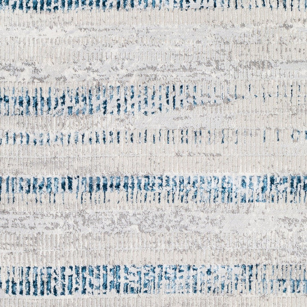Livabliss Lustro Geometric Area Rug Turkish Woven Polypropylene Blend for Modern Living Spaces Dark Blue, Ligh 8'10" x 12' LSR2309-912