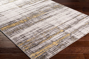 Livabliss Lustro Machine Woven Polyester Area Rug for Modern Living Rooms and Bedroom Spaces Camel, Cream 9' x 12' LSR2314-912