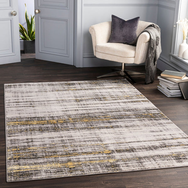 Livabliss Lustro Machine Woven Polyester Area Rug for Modern Living Rooms and Bedroom Spaces Camel, Cream 9' x 12' LSR2314-912