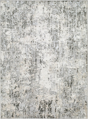 Livabliss Lustro Geometric Mid-century Modern Area Rug Turkish Polypropylene Blend for Living Rooms Light Gray, Lig 7'10" x 10' LSR2329-71010