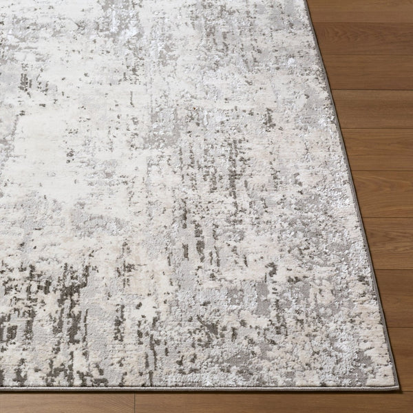 Livabliss Lustro Geometric Mid-century Modern Area Rug Turkish Polypropylene Blend for Living Rooms Light Gray, Lig 7'10" x 10' LSR2329-71010