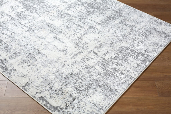 Livabliss Lustro Geometric Mid-century Modern Area Rug Polypropylene Blend for Living Rooms Ivory, Gray 7'10" x 10' LSR2334-71010