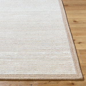 Livabliss Las Palmas Hand-tufted Wool Accent Rug Artisan Crafted for Entryways and Bedside Areas Beige, Ivory 2' x 3' LSS2300-23