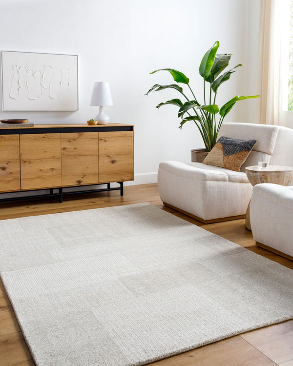 Livabliss Las Palmas Hand Tufted Wool Accent Rug for Entryways Bedrooms and Vanity Areas Beige, Sandston 2' x 3' LSS2301-23