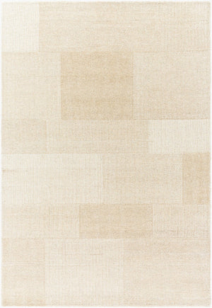 Livabliss Las Palmas Handcrafted Wool Accent Rug Artisan Tufted Texture for Entryways and Bedside Ivory, Sandston 9' x 12' LSS2303-912