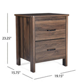 Christopher Knight Home® - Noble House - Olimont Contemporary 2 Drawer Nightstand