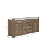 A.R.T. Furniture Stockyard Credenza 284252-2303 Brown 284252-2303