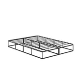 Genevieve Black Metal Platform Bed Frame