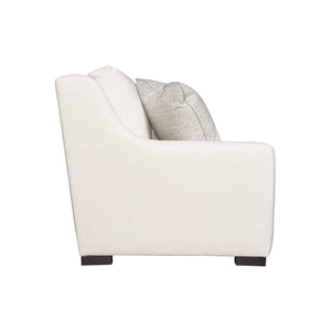 Bernhardt Bernhardt Germain Loveseat — Compact 66" Two-Seater With Plush Cushions, Wood Legs & Toss Pillows - Made to Order B2665A