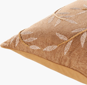 Surya Delta Coastal Inspired 20"L X 20"W Hand Knitted Accent Pillow For Cozy Beachy Home Decor Brown Cotton,Cotton Lta001-2020p