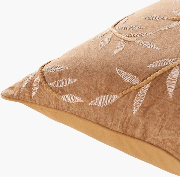 Surya Delta Coastal Inspired 20"L X 20"W Hand Knitted Accent Pillow For Cozy Beachy Home Decor Brown Cotton,Cotton Lta001-2020p