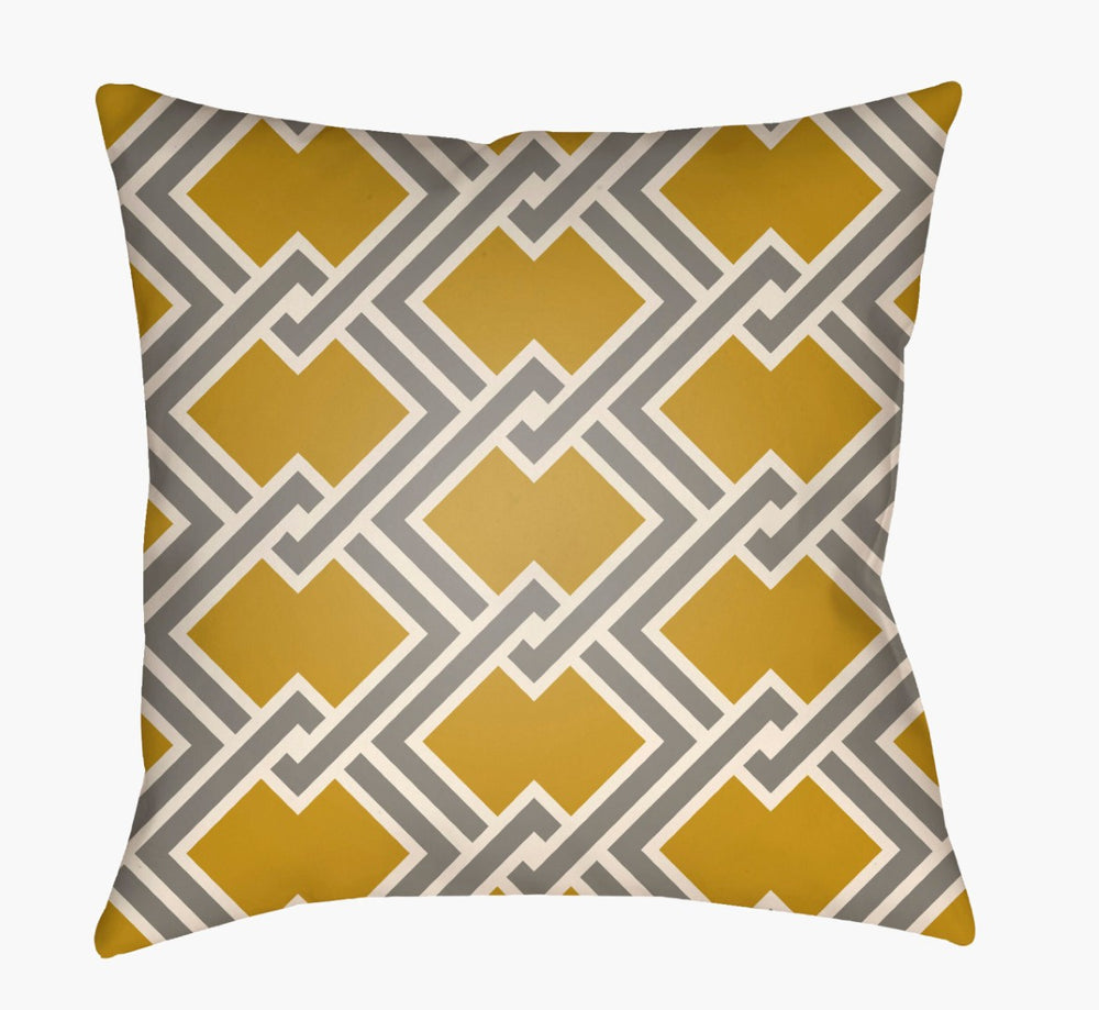 Livabliss Litchfield Woven Polyester Square Throw Pillow Structured Fill Modern Sofa Accent LTCH1106-1818