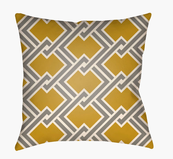 Livabliss Litchfield Woven Polyester Square Throw Pillow Structured Fill Modern Sofa Accent LTCH1106-1818