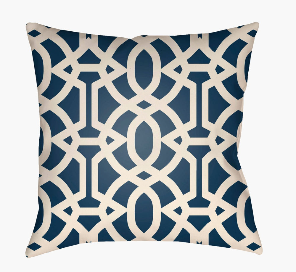 Livabliss Litchfield Woven Polyester Floor Pillow Geometric Pattern Casual Living Room Seating LTCH1111-2626