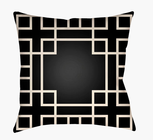Livabliss Litchfield Geometric Woven Polyester Accent Pillow for Sofa or Bed Transitional Style LTCH1125-2222