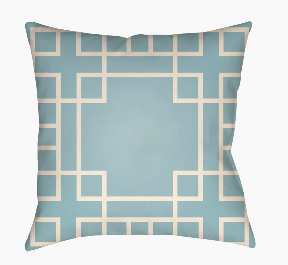 Livabliss Litchfield Woven Polyester Square Throw Pillow Structured Texture for Sofas and Beds LTCH1128-2222