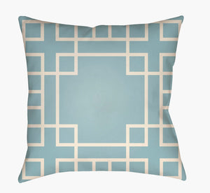 Livabliss Litchfield Woven Polyester Square Throw Pillow Structured Texture for Sofas and Beds LTCH1128-2222