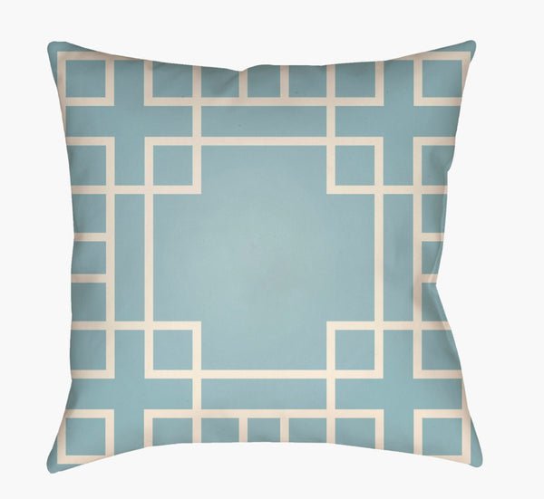 Livabliss Litchfield Woven Polyester Square Throw Pillow Structured Texture for Sofas and Beds LTCH1128-2222